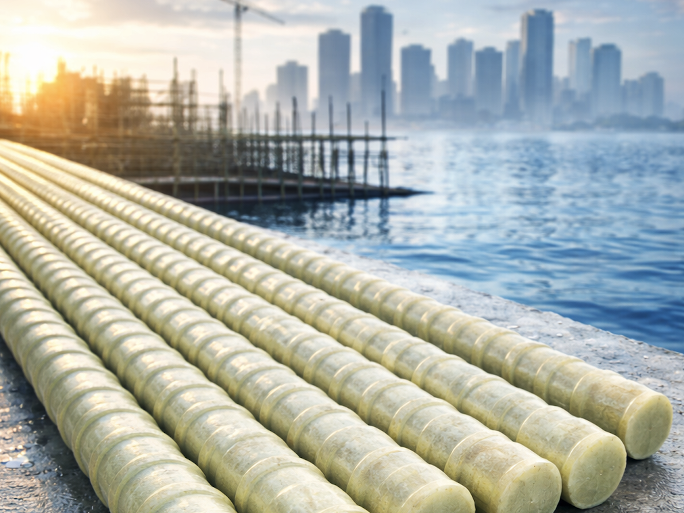 FRP rebar for infrastructure and concrete reinforcement