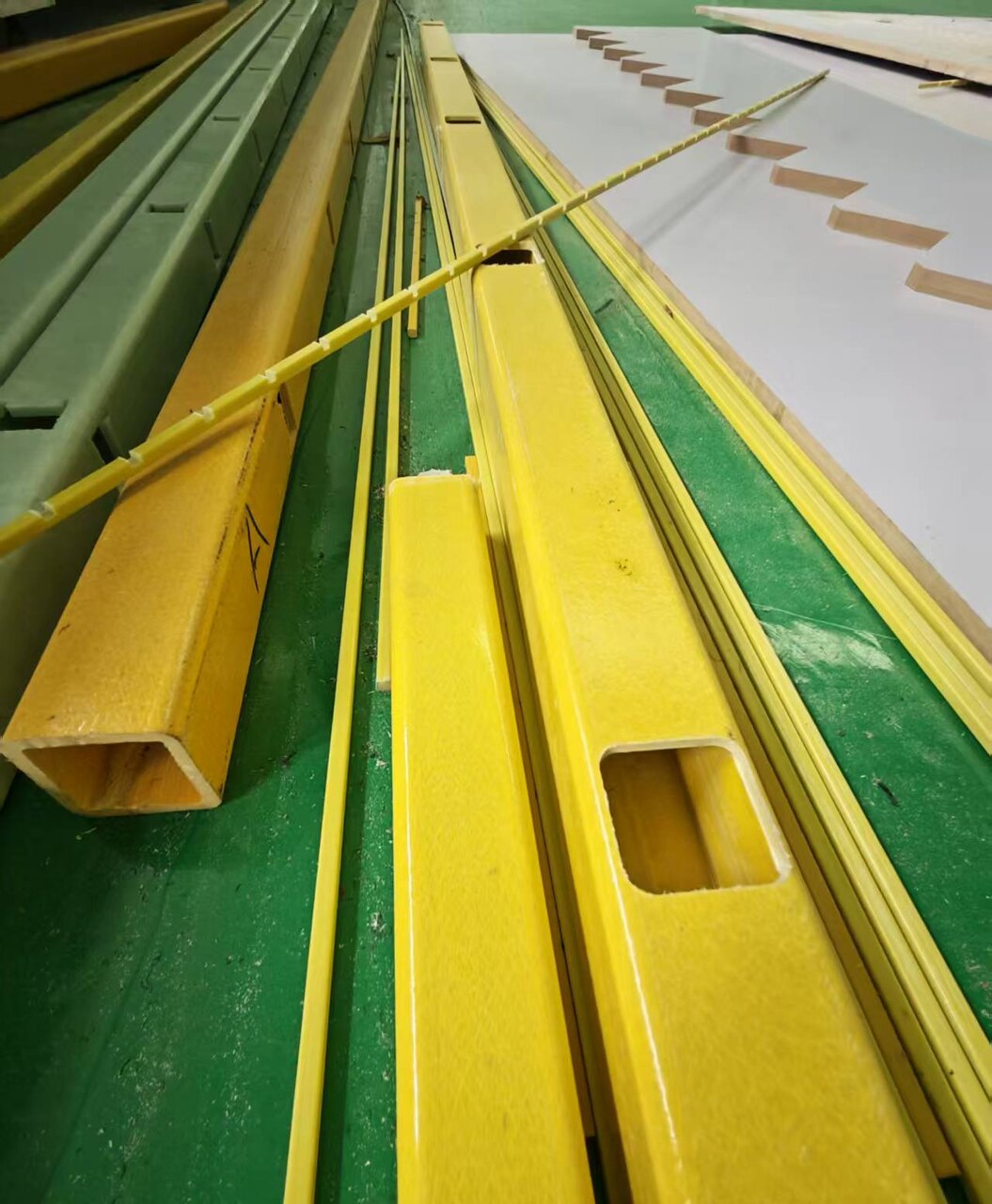 Pultruded FRP fiberglass channel profile