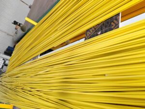 Pultruded FRP fiberglass solid rod