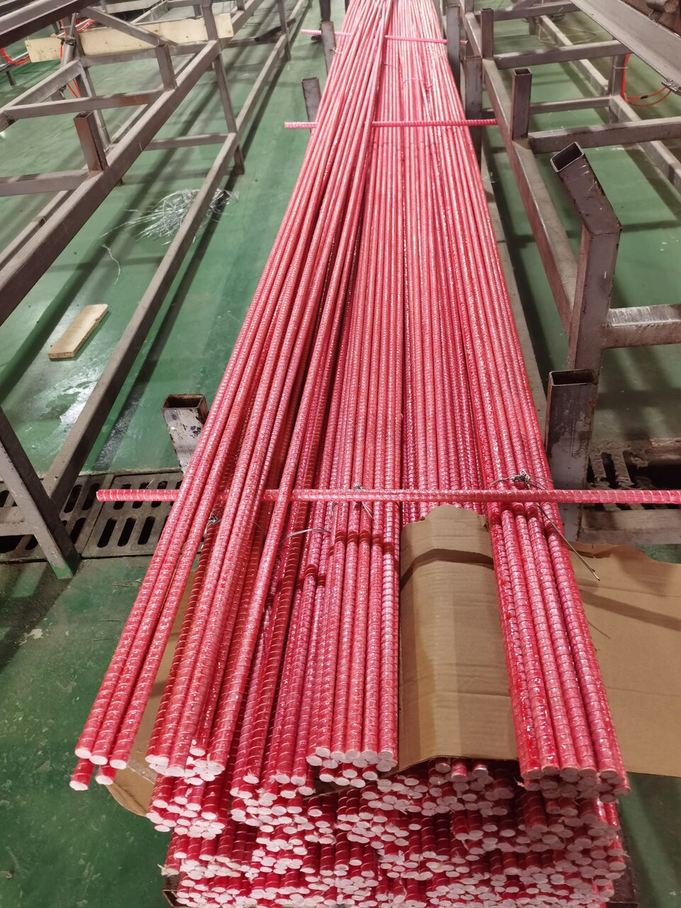 GFRP fiberglass rebar bundles